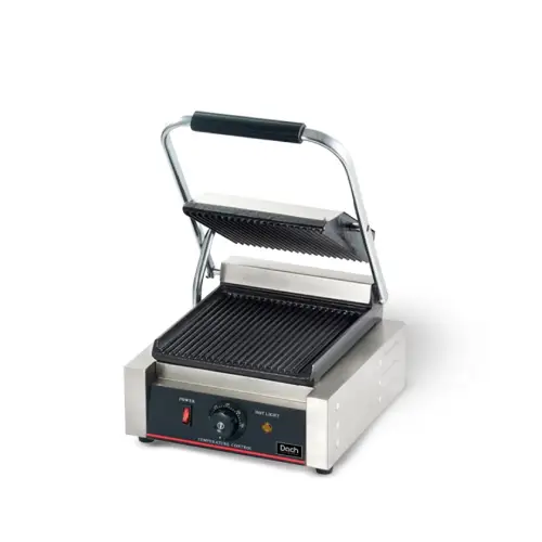 Grill eléctrico industrial para sándwiches 1 cuerpo